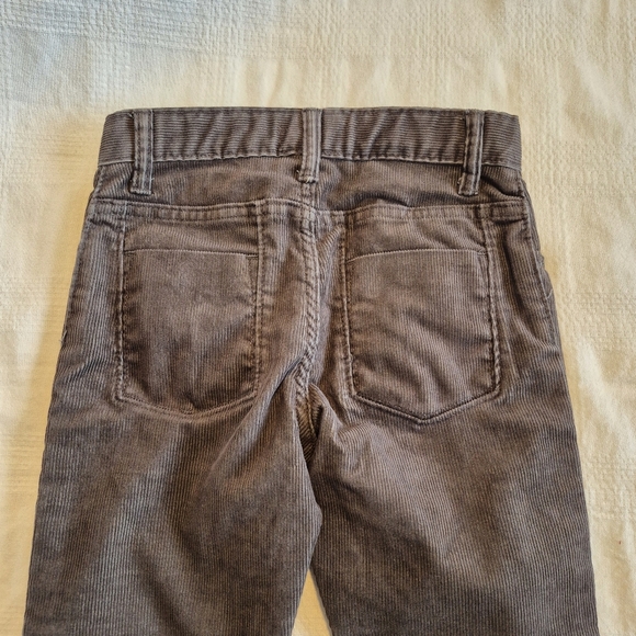 Gap kids boys size 7 gray corduroy pants, adjustable waist EUC - Picture 4 of 6